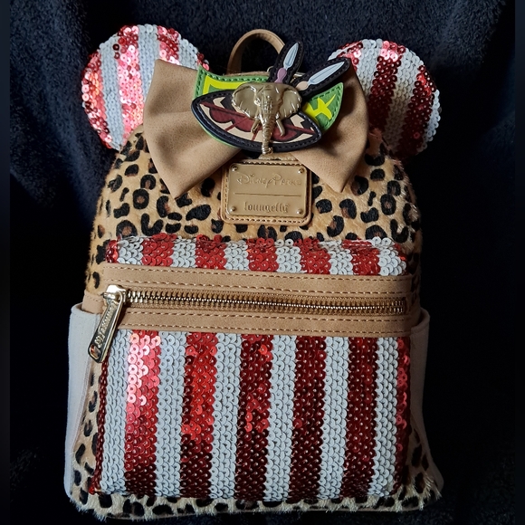 Loungefly Handbags - Minnie Main Attraction Jungle Cruise Loungefly Mini Backpack